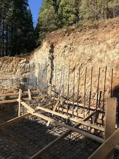 Concrete steps and exterior flatwork
